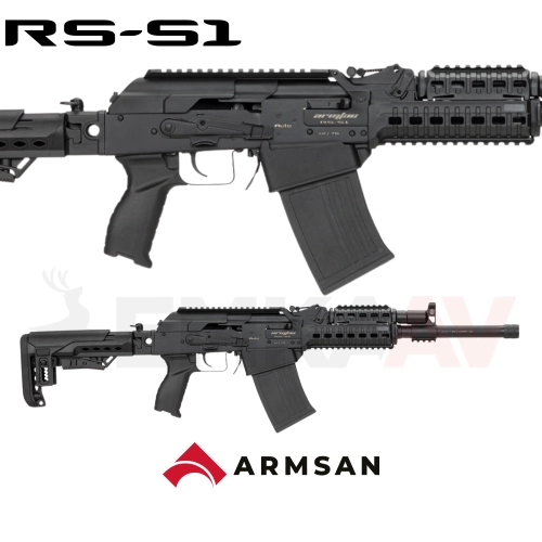 Armsan Armtac RS-S1 Siyah Teleskopik arjrl Av Tfei