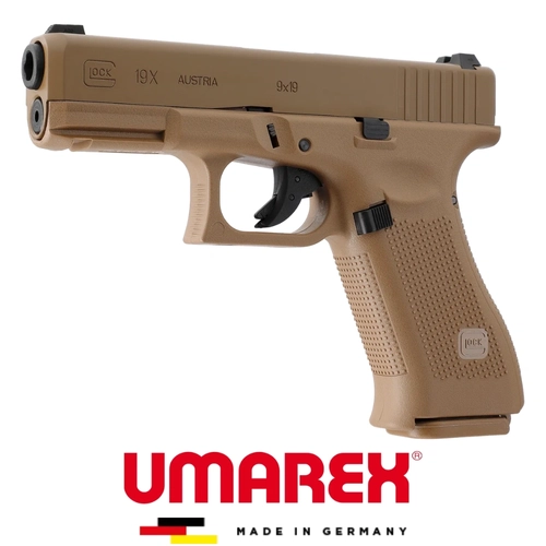 Umarex Glock 19X Desert Blowback Greengas Airsoft Tabanca