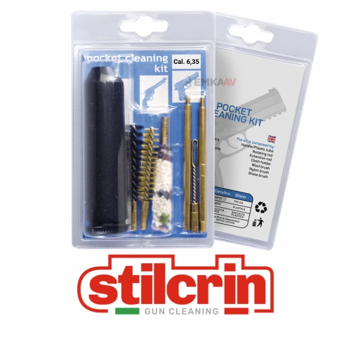 Stil Crin 6.35 mm Ger�ek Tabanca Harbi Tak�m� � Vakumlu Paket (Blister)
