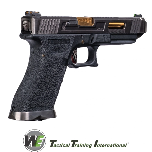 We Glock 34 T1 Silver Airsoft Tabanca (6mm)