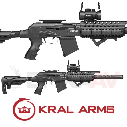 Kral Arms XPS Taktikal Siyah arjrl Av Tfei