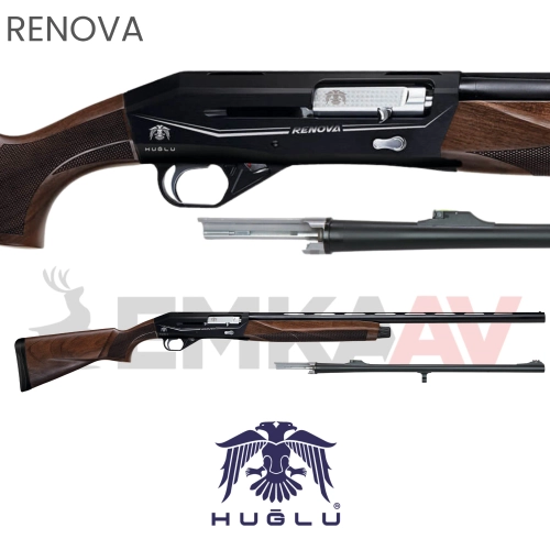 Hu�lu Renova Combo Slug Ah�ap Yar� Otomatik Av T�fe�i