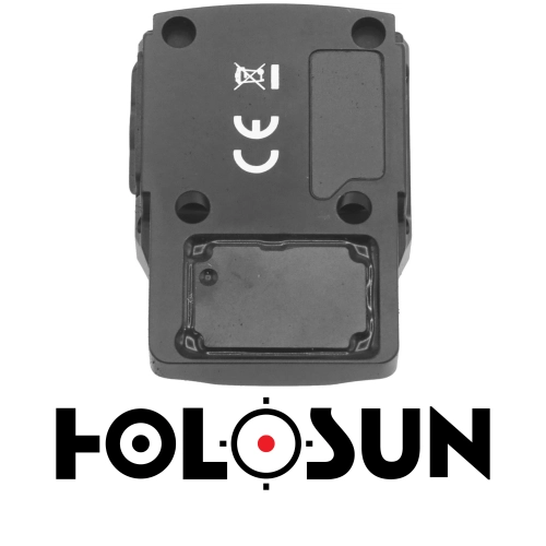 Holosun HS507COMP CRS Multi-Reticle Red Dot (2 MOA Dot & 8/20/32 MOA Circle Reticle)
