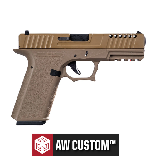 AW Custom Glock 17 Zev Tan Blowback Airsoft Tabanca (6mm)