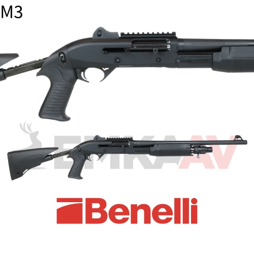 Benelli M3 Taktikal Teleskopik Pompal�/Yar� Otomatik Av T�fe�i