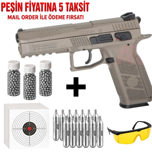 Asg CZ P-09 Duty FDE Blowback Haval� Tabanca 18525