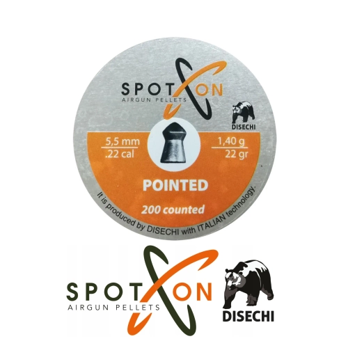 Spoton Pointed 5.5mm 22Gr Haval� T�fek Sa�ma / 200 Adet