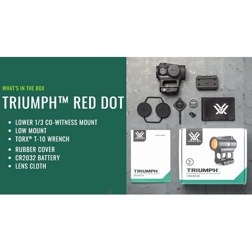 Vortex Triumph 2 Moa Red Dot
