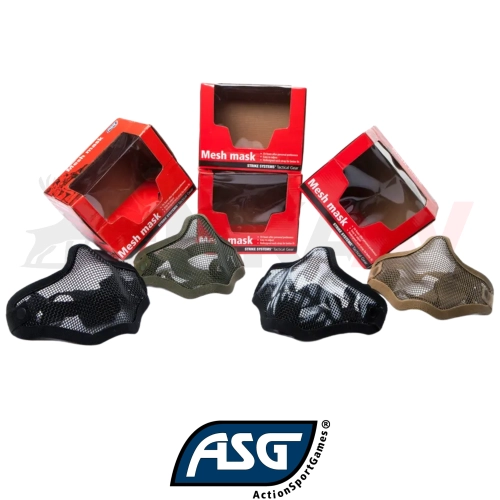 ASG Airsoft Koruyucu A��z Maskesi (Haki)