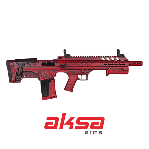 Aksa Crossfire T12 Krmz Eskitme Bullpup ift Sistem Av Tfei (Yar Otomatik Pompal)