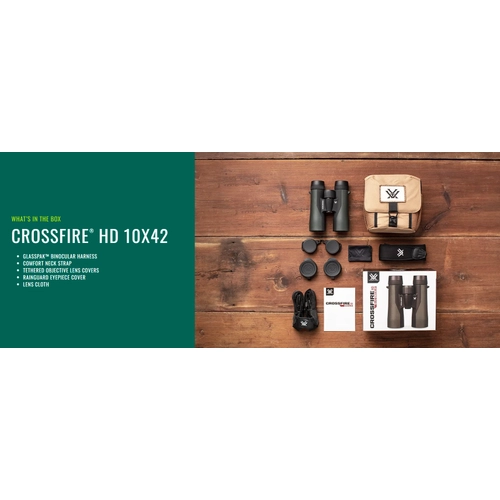 Vortex Crossfire HD 10x42 Binocular El D�rb�n�