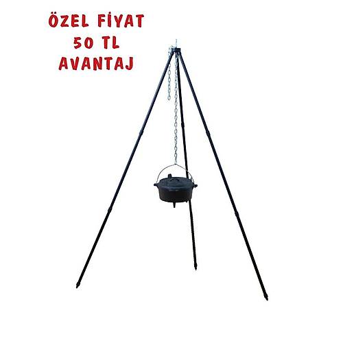  AYAK IZGARA + DKM TENCERE SET