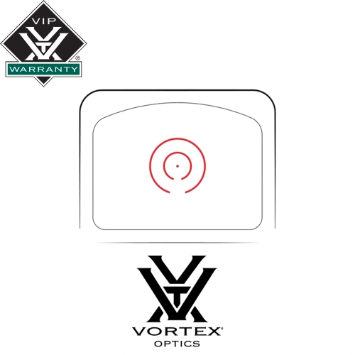 Vortex Viper Shotgun Enclosed Multi Reticle Micro Red Dot (3 MOA Dot & 32/65 MOA Circle Reticle)