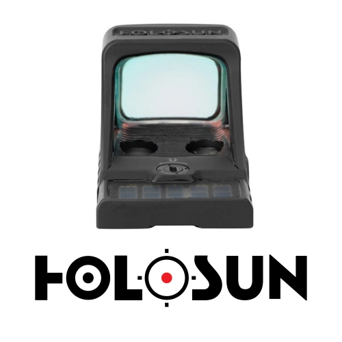 Holosun SCS MOS Solar �arjl� Multi-Reticle Green Dot (2 MOA & 32 MOA Circle)
