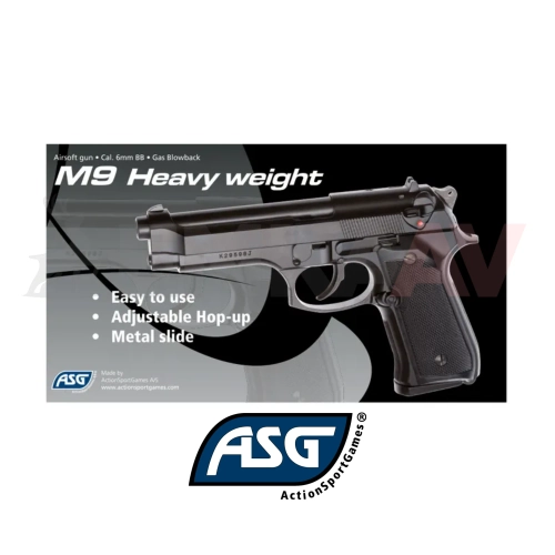 Asg F92 M9 Blowback Airsoft Haval� Tabanca 11112