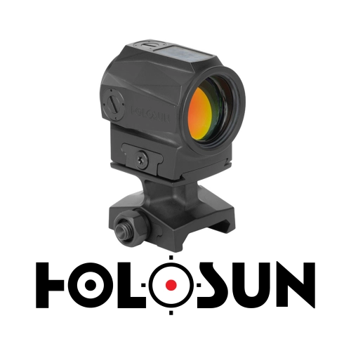 Holosun SCRS RD MRS Solar Red Dot (2 MOA & 65 MOA Circle)