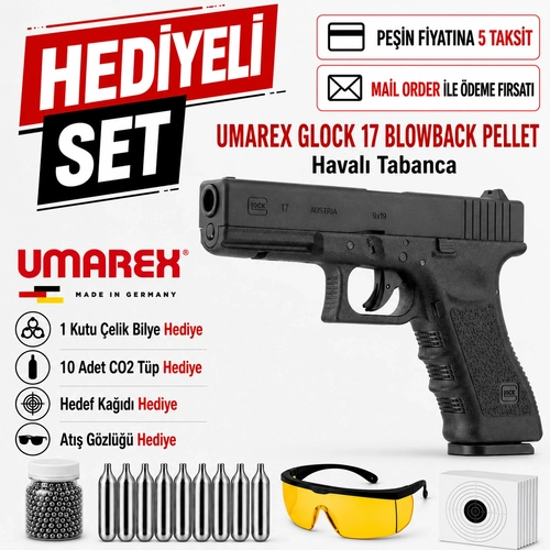 Umarex Glock 17 Blowback Pellet Haval� Tabanca