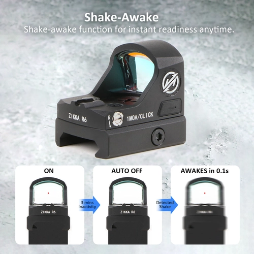 Nutrek Zikka 1x22x17 Red Dot Sight