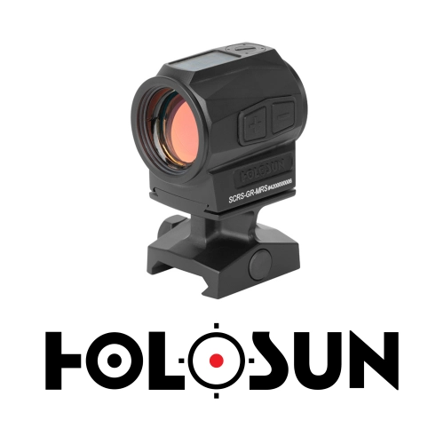 Holosun SCRS GR MRS Solar Green Dot (2 MOA & 65 MOA Circle)