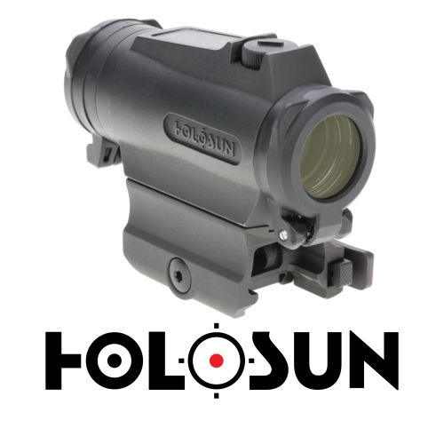 Holosun HE515CT-RD Titanium Solar Multi-Reticle Red Dot (2 MOA & 65 MOA Circle)