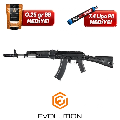 Evolution E-74 Tanker Airsoft T�fe�i + 7.4v LiPo Pil