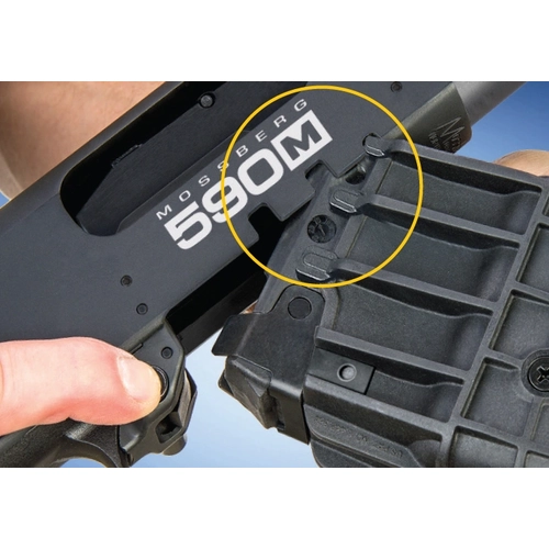 Mossberg M590 Mag-Feed Tri-Rail 10 Round Pompal� Av T�fe�i (50206)