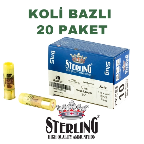 Sterling 20 Cal Tek Kur�un Koli Bazl� Av Fi�ekleri