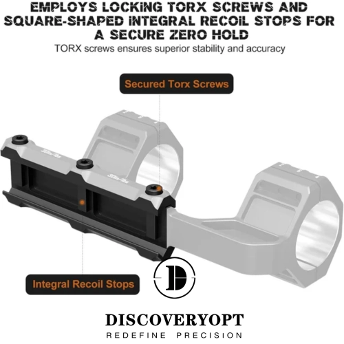 Discovery 34 mm Heavy Duty Cantilever Montaj 20 Moa A��l� D�rb�n Aya��