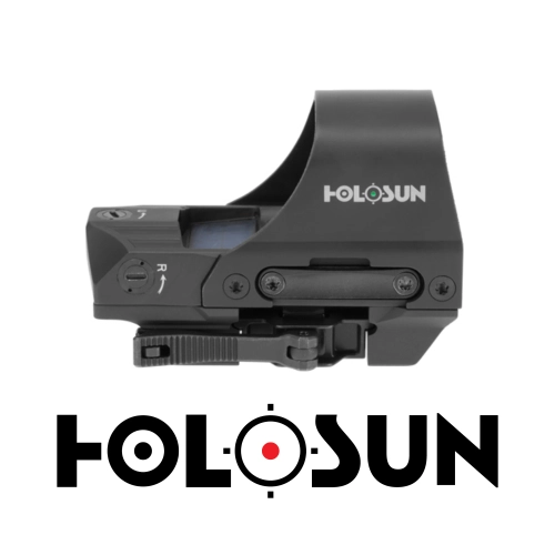 Holosun HS510C-GR Solar Multi-Reticle Open Reflex Sight (2 MOA & 65 MOA Circle)