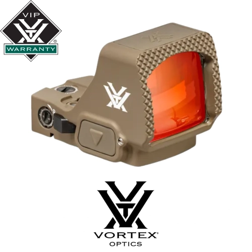 Vortex Defender XL Micro Tan Tabanca Red Dot (5MOA)