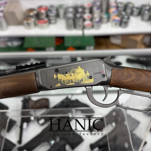 Hani� 36 Cal Special Engraved Gold F�me Lever Action Av T�fe�i