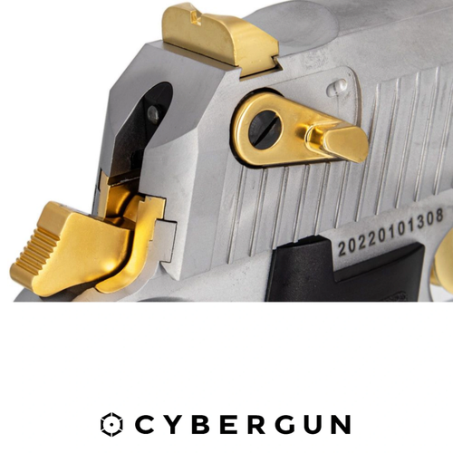 Cybergun Desert Eagle .50AE L6 Gold Silver Airsoft Tabanca (6mm)