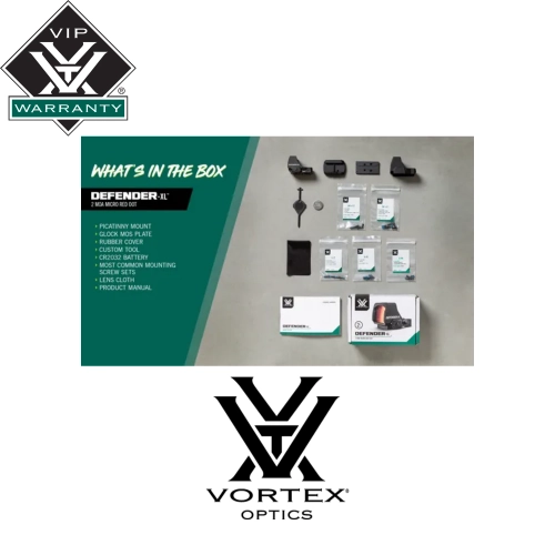Vortex Defender-XL Red Dot 8 Moa