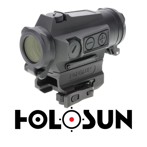 Holosun HE515CT-RD Titanium Solar Multi-Reticle Red Dot (2 MOA & 65 MOA Circle)