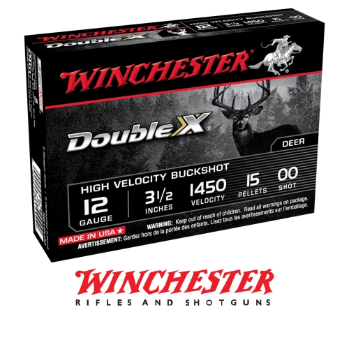 Winchester USA Double-X Super Magnum Buckshot 15 Pellets Av Fi�e�i