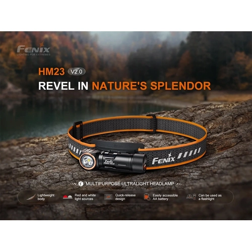 Fenix HM23 v2.0 300 Lumen Pilli Kafa Feneri