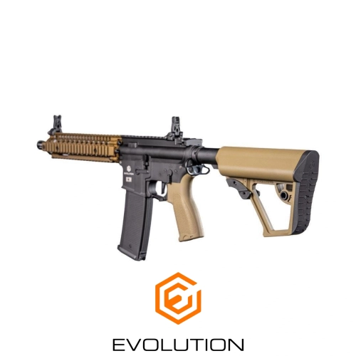 Evolution Recon MK18 Mod 1 10.8� Carbontech Siyah-Tan Airsoft T�fe�i + 7.4v LiPo Pil