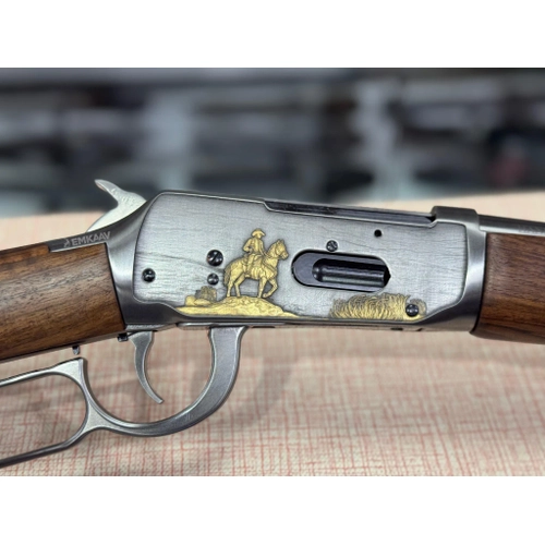 Hani� 36 Cal Special Engraved Gold Lever Action Av T�fe�i