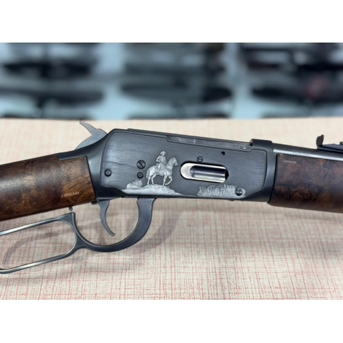 Hani� 36 Cal Special Engraved Silver Lever Action Av T�fe�i