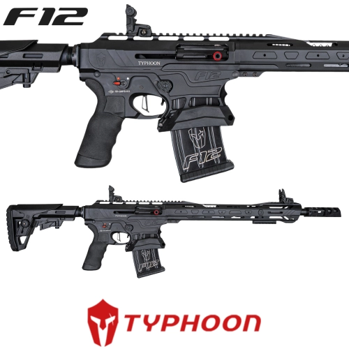 Typhoon F12 Pro Siyah �arj�rl� Otomatik Av T�fe�i