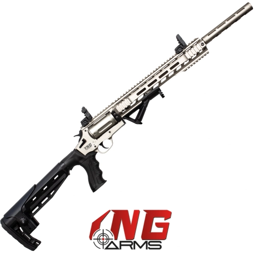 YNG Arms Nikel Taktikal 36 Kalibre Revolver Toplu T�fek