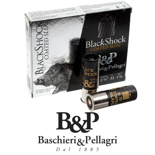 B&P Big Game Palla Black Shock Tek Kur�un 12 Kalibre Koli Bazl� Av Fi�ekleri