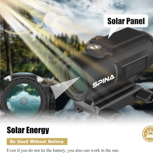 Spina Prism Solar 1x24 Red Dot (RD099)