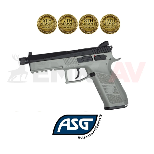 Asg CZ P-09 Urban Grey Blowback Airsoft Tabanca 18943
