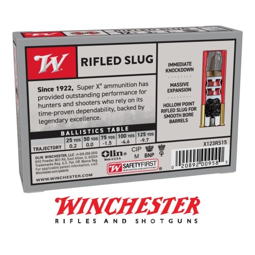 Winchester USA Rifled Slug Hollow Point Magnum Tek Kur�un 12 Kalibre Av Fi�e�i (1760)