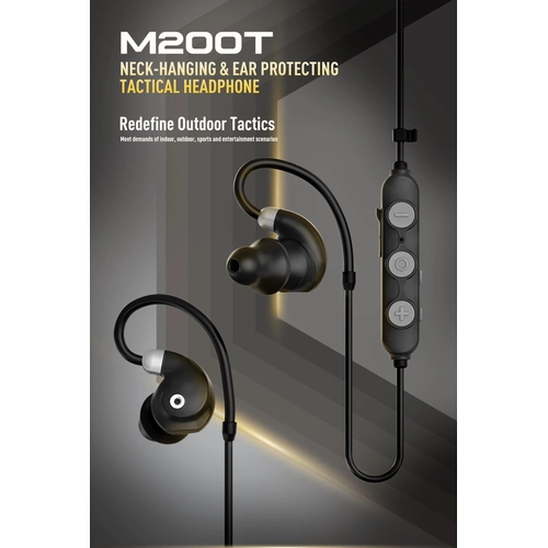Earmor M200T Black Boyun Ask�l� Kablosuz Bluetooth Elektronik At�� Kulakl���