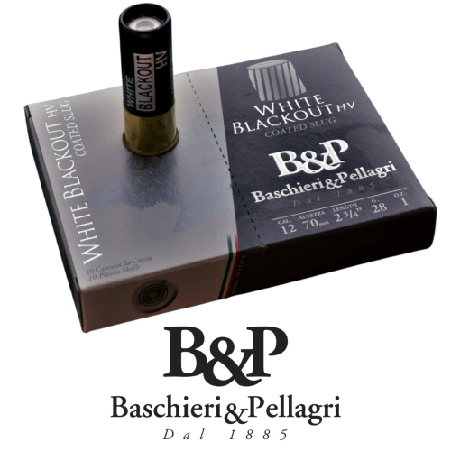 B&P Big Game Palla White Blackout HV Tek Kur�un 12 Kalibre Av Fi�e�i