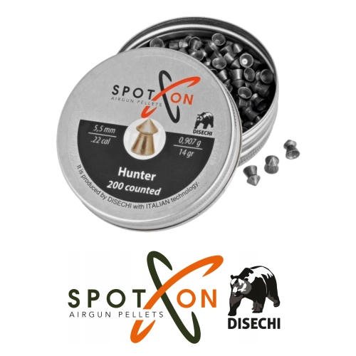 Spoton Hunter 5.5 mm 14 Gr Haval Tfek Sama / 200 Adet