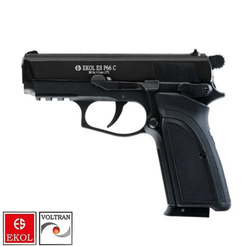 EKOL S P66 Compact Polimer Siyah Haval Tabanca