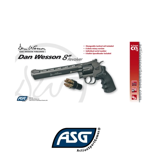 ASG 16183 Dan Wesson 8 4.5mm Gri Haval� Tabanca